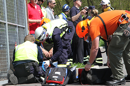 CECOFOR, terrain d'entraînement pour les futurs ambulanciers CECOFOR, terrain d'entraînement pour les futurs ambulanciers