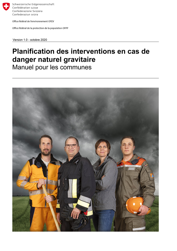 Planification des interventions en cas de danger naturel gravitaire, manuel pour les communes
