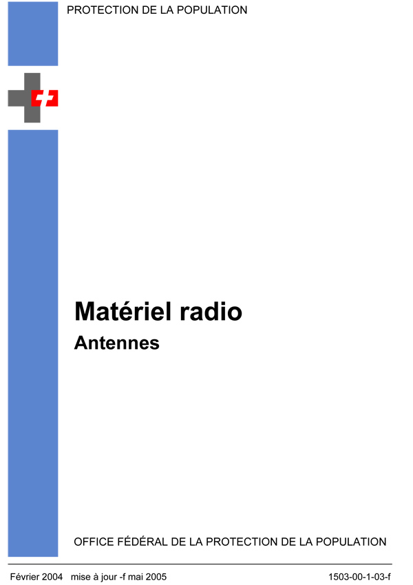 Matériel radio: Antennes Matériel radio: Antennes